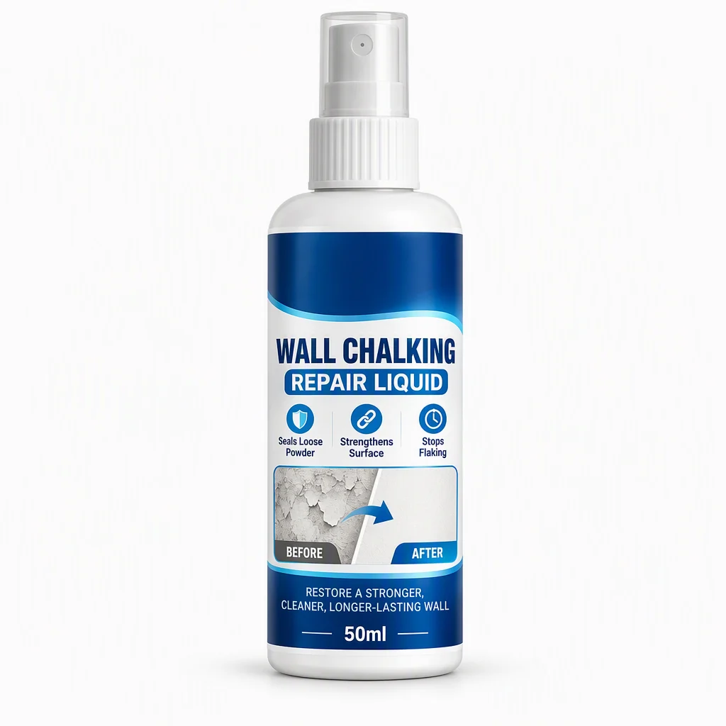 # Wall Repair Liquid ### Stop Crumbling Walls Before They Get Worse Seal dusty, chalky and weak wall surfaces with an easy-to-apply repair solution — no complicated tools or professional skills required.