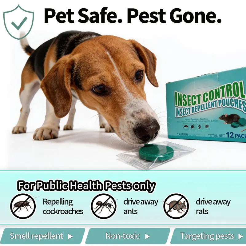 Natural Peppermint Odor Fumigant Tablets: Clear Your Home of Pests with Strong Scent