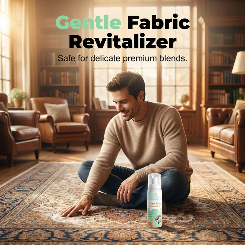 🔥Limited Time Promotion 50% OFF🔥Waterless Carpet Foam Stain Remover with Towel（1）