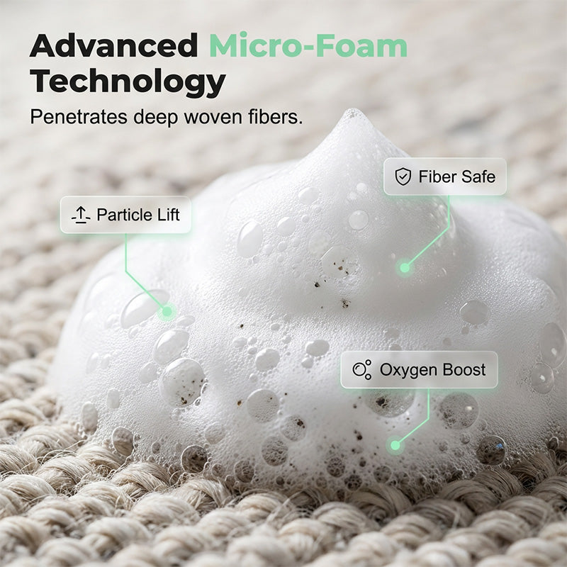 🔥Limited Time Promotion 50% OFF🔥Waterless Carpet Foam Stain Remover with Towel（1）