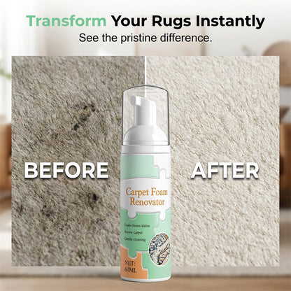 🔥Limited Time Promotion 50% OFF🔥Waterless Carpet Foam Stain Remover with Towel（1）