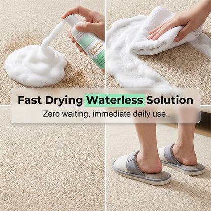🔥Limited Time Promotion 50% OFF🔥Waterless Carpet Foam Stain Remover with Towel（1）